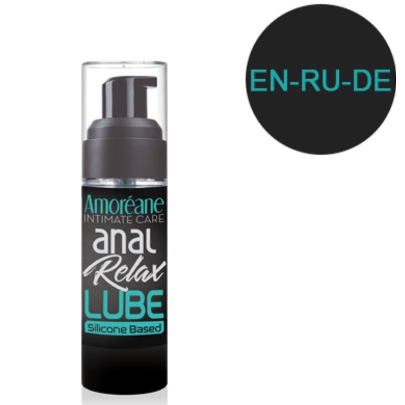 AMOREANE - LUBRIFICANTE ANALE A BASE DI SILICONE 30 ML EN/RU/DE