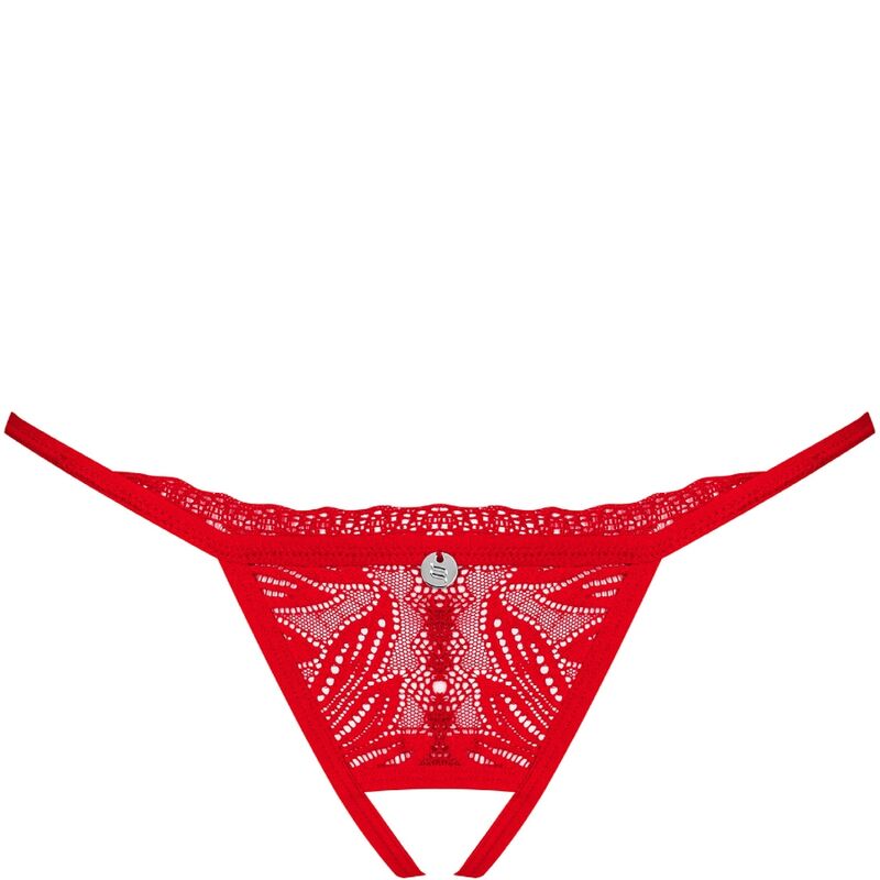 OBSESSIVE - CHILISA CROTCHLESS THONG XS/S