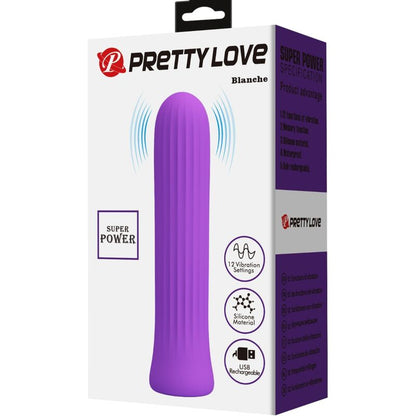 PRETTY LOVE - BLANCHE VIBRATOR STIMULATOR LILAC