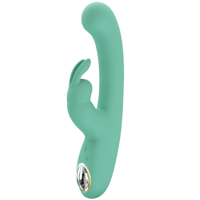 PRETTY LOVE - LAMAR RABBIT AND G-SPOT VIBRATOR GREEN