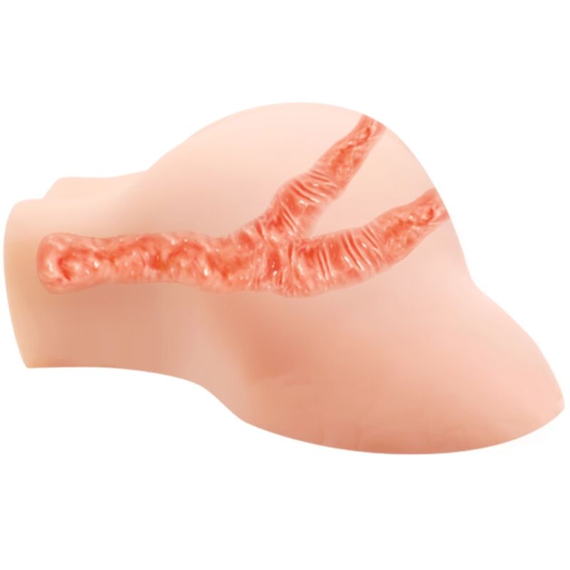 CRAZY BULL - VAGINA E ANO CON RETE REALISTICA CON VIBRAZIONE - CRAZY BULL | Lingerie Harness Boutique