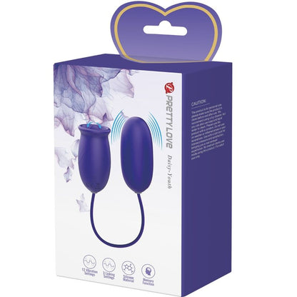 PRETTY LOVE - VIBRATORE STIMOLATORE RICARICABILE DAISY YOUTH VIOLETTO - PRETTY LOVE YOUTH | Lingerie Harness Boutique