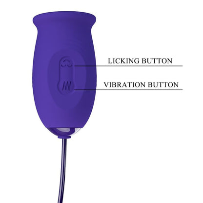 PRETTY LOVE - VIBRATORE STIMOLATORE RICARICABILE DAISY YOUTH VIOLETTO - PRETTY LOVE YOUTH | Lingerie Harness Boutique