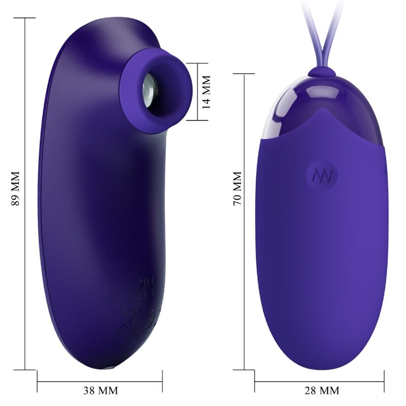 PRETTY LOVE - PORTABLE EGG AND STIMULATOR