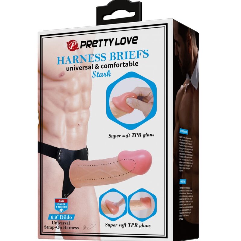 PRETTY LOVE - IMBRAGATURA STARK CONFORTEVOLE - PRETTY LOVE | Lingerie Harness Boutique