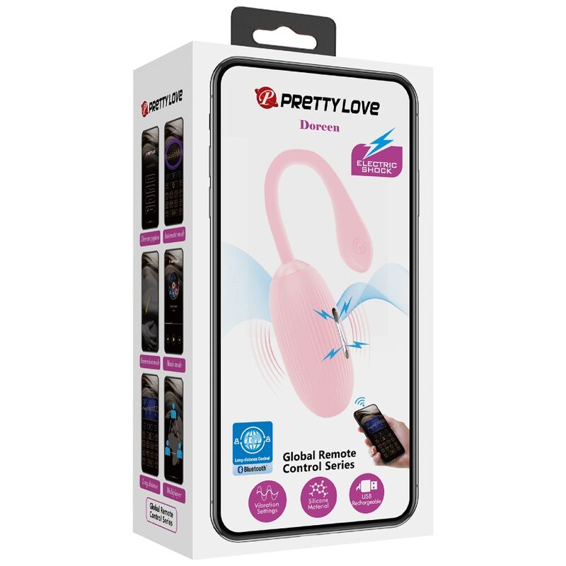 PRETTY LOVE - UOVO VIBRANTE RICARICABILE DOREEN PINK - PRETTY LOVE SMART | Lingerie Harness Boutique