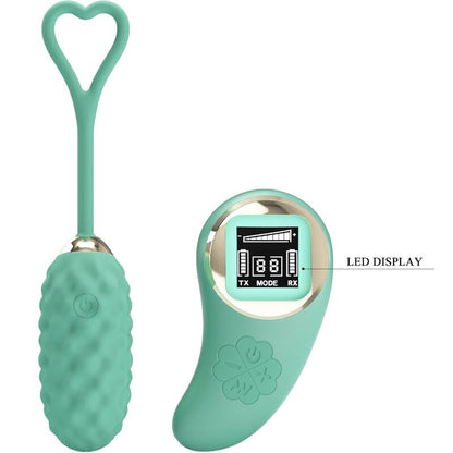 PRETTY LOVE - UOVO VIBRANTE CON TELECOMANDO VERDE VIVIAN - PRETTY LOVE LED | Lingerie Harness Boutique