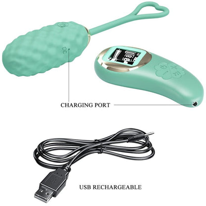 PRETTY LOVE - UOVO VIBRANTE CON TELECOMANDO VERDE VIVIAN - PRETTY LOVE LED | Lingerie Harness Boutique