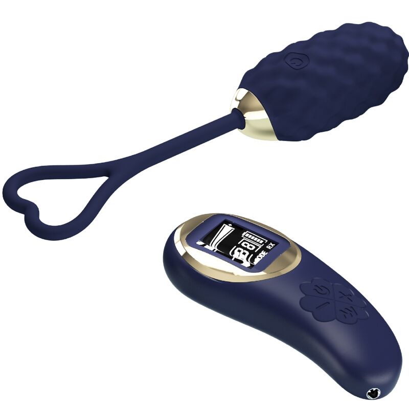 PRETTY LOVE - UOVO VIBRANTE CON TELECOMANDO BLU VIVIAN - PRETTY LOVE LED | Lingerie Harness Boutique