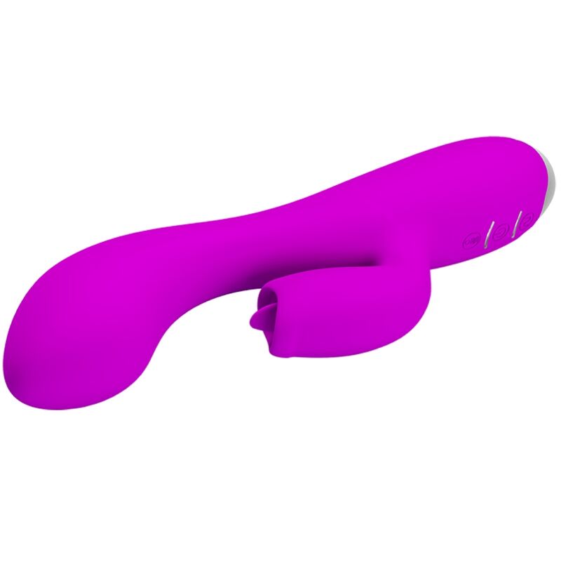 PRETTY LOVE - VIBRATORE RICARICABILE GLORIA RABBIT-VIOLA IMPERMEABILE - PRETTY LOVE C-TYPE | Lingerie Harness Boutique