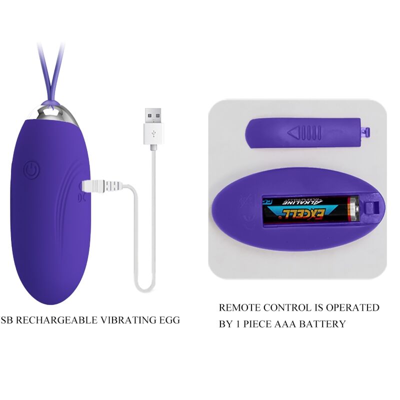 PRETTY LOVE - JENNY YOUTH VIOLING UOVO TELECOMANDO VIOLETTO - PRETTY LOVE YOUTH | Lingerie Harness Boutique