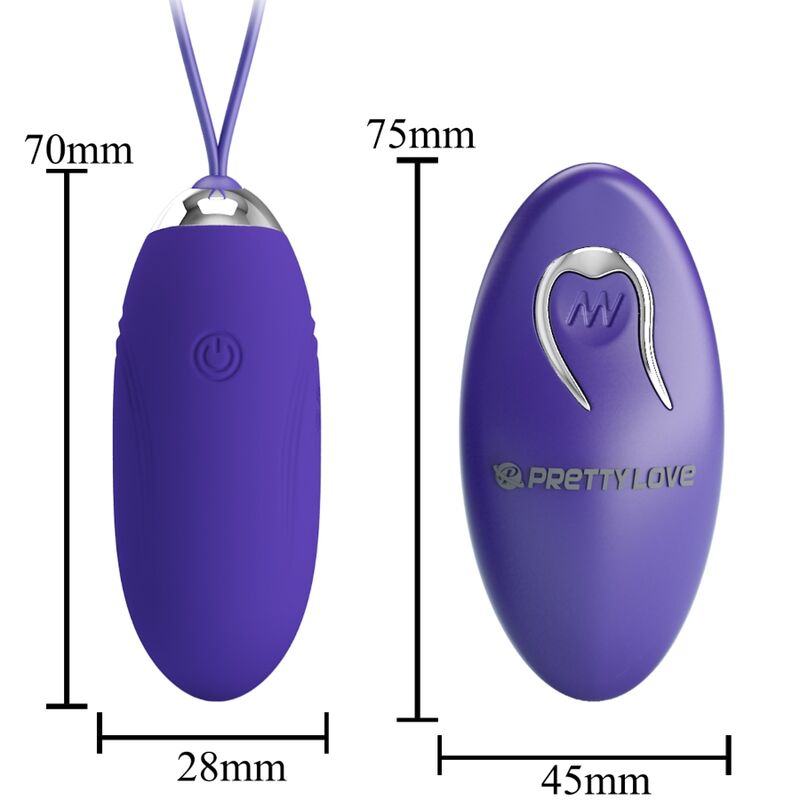 PRETTY LOVE - JENNY YOUTH VIOLING UOVO TELECOMANDO VIOLETTO - PRETTY LOVE YOUTH | Lingerie Harness Boutique