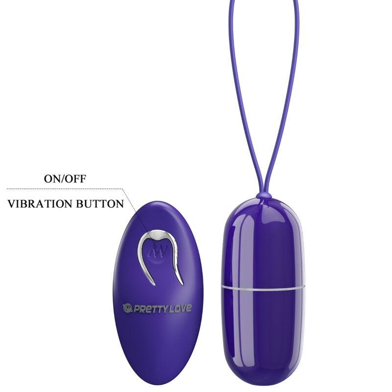 PRETTY LOVE - ARVIN YOUTH VIOLETTOTING UOVO TELECOMANDO VIOLETTO - PRETTY LOVE YOUTH | Lingerie Harness Boutique