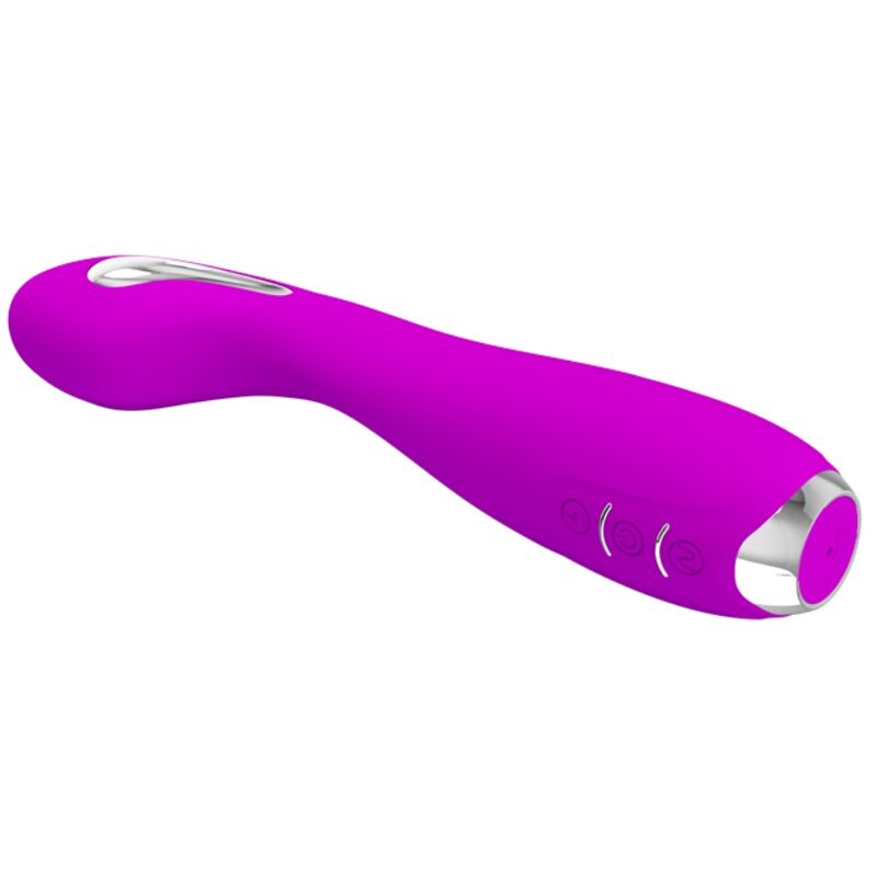 PRETTY LOVE - HECTOR WATERPROOF PURPLE RECHARGEABLE ELECTROSHOCK VIBRATOR