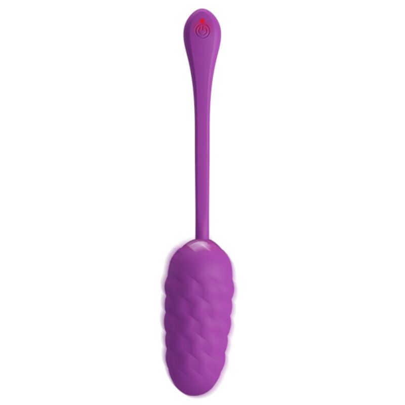 PRETTY LOVE - RECHARGEABLE MARINE TEXTURE VIBRATING EGG PURPLE