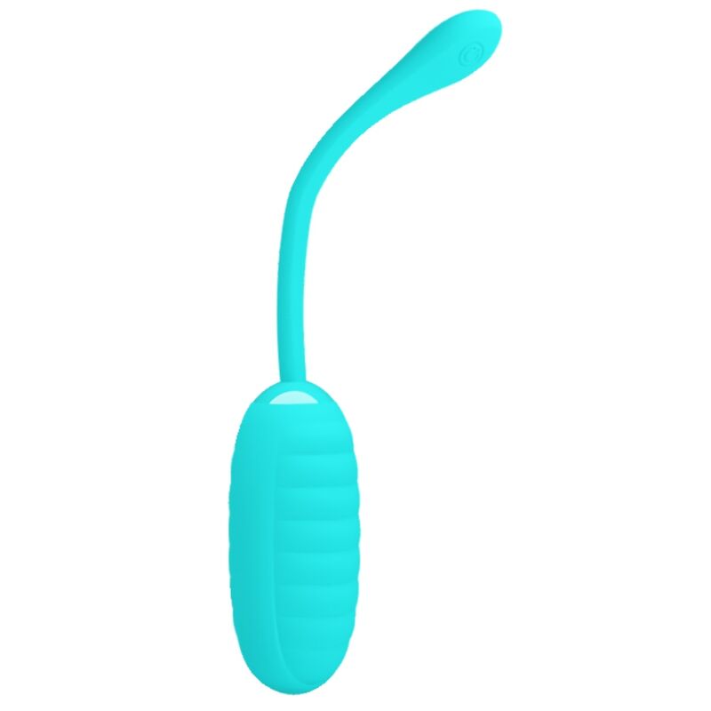 PRETTY LOVE - KIRK LIGHT GREEN RECHARGEABLE VIBRATING EGG