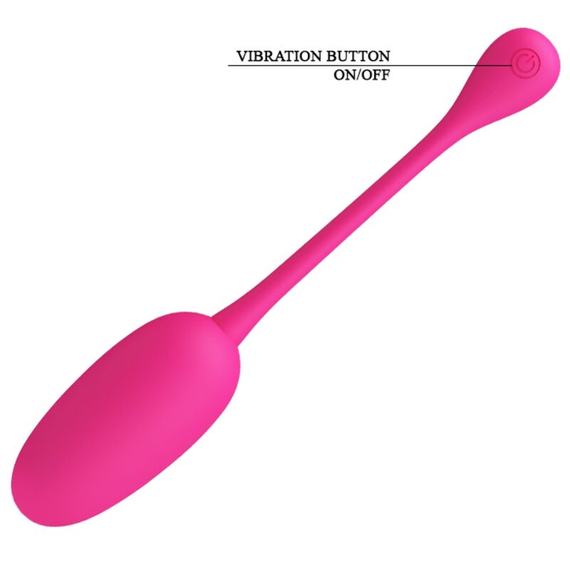 PRETTY LOVE - RECHARGEABLE VIBRATING EGG KNUCKER PINK