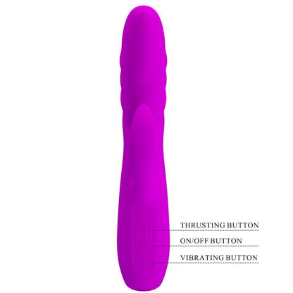 PRETTY LOVE - VIBRATORE CONIGLIO RICARICABILE MELANIE VIOLA - PRETTY LOVE FLIRTATION | Lingerie Harness Boutique
