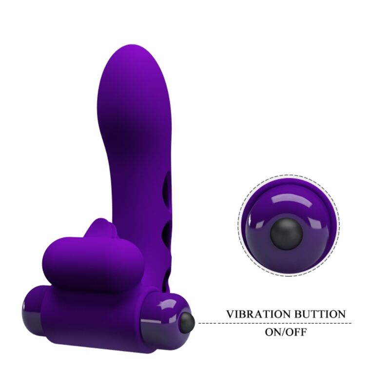 PRETTY LOVE - COPERTURA PER DITA VIBRATORE ORLANDO VIOLA - PRETTY LOVE MALE | Lingerie Harness Boutique