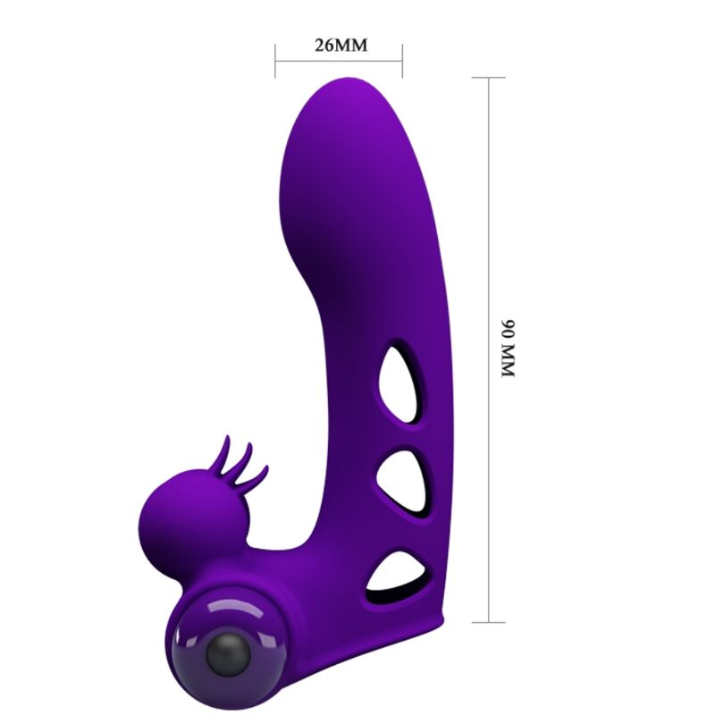 PRETTY LOVE - COPERTURA PER DITA VIBRATORE ORLANDO VIOLA - PRETTY LOVE MALE | Lingerie Harness Boutique