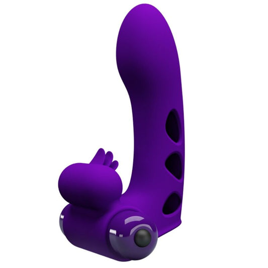 PRETTY LOVE - ORLANDO VIBRATOR FINGER COVER PURPLE