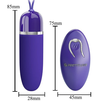 PRETTY LOVE - DARLENE YOUTH VIBRATING MINI BULLET PURPLE