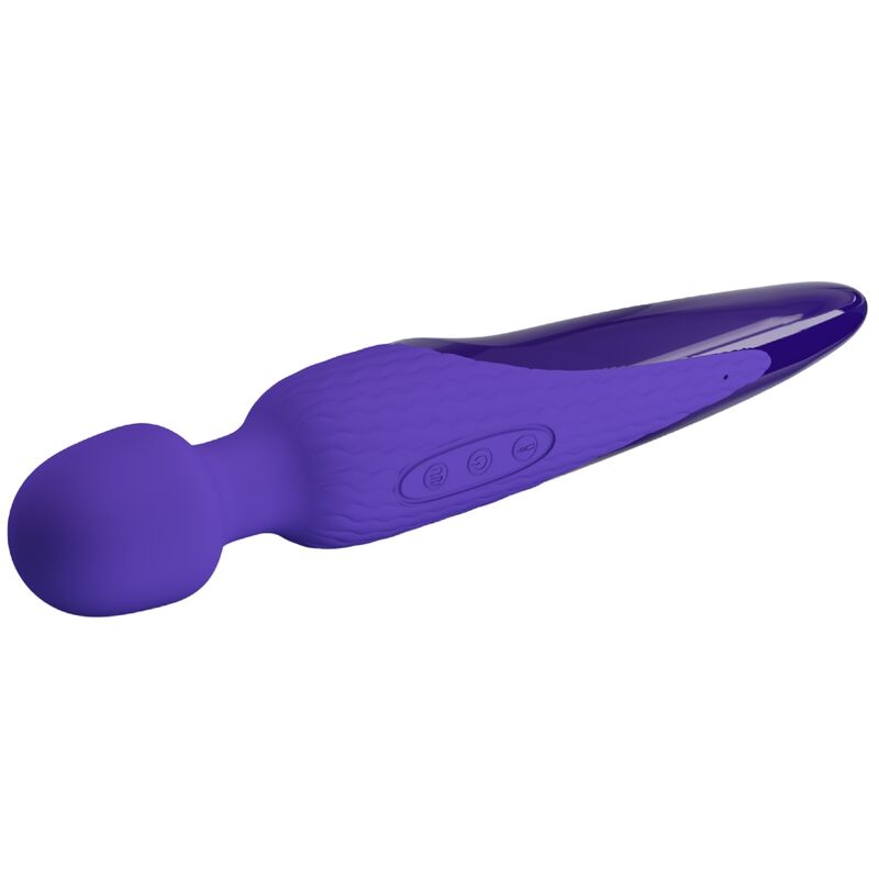 PRETTY LOVE - ANTONY YOUTH VIBRATORE WAND VIOLETTO EFFETTO CALORE - PRETTY LOVE YOUTH | Lingerie Harness Boutique