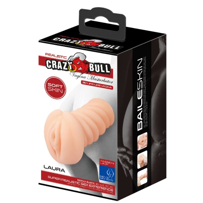 CRAZY BULL - MASTURBATORE VAGINA PORTATILE - CRAZY BULL | Lingerie Harness Boutique