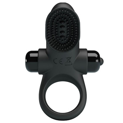 PRETTY LOVE - BLACK COCK VIBRATING RING II