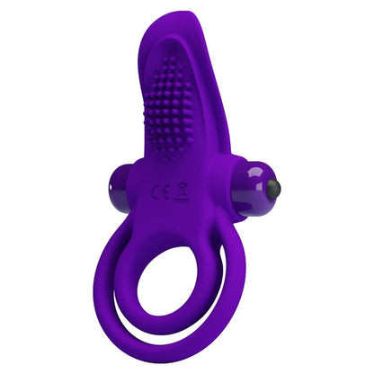 PRETTY LOVE - VIBRATING PENIS RING PURPLE