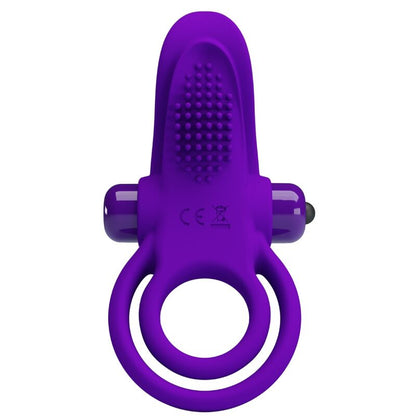 PRETTY LOVE - VIBRATING PENIS RING PURPLE