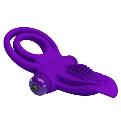 PRETTY LOVE - VIBRATING PENIS RING PURPLE