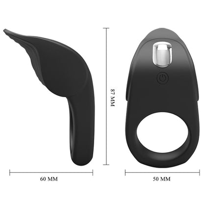 PRETTY LOVE - ANELLO VIBRANTE PER PENE SUSANNA NERO - PRETTY LOVE MALE | Lingerie Harness Boutique