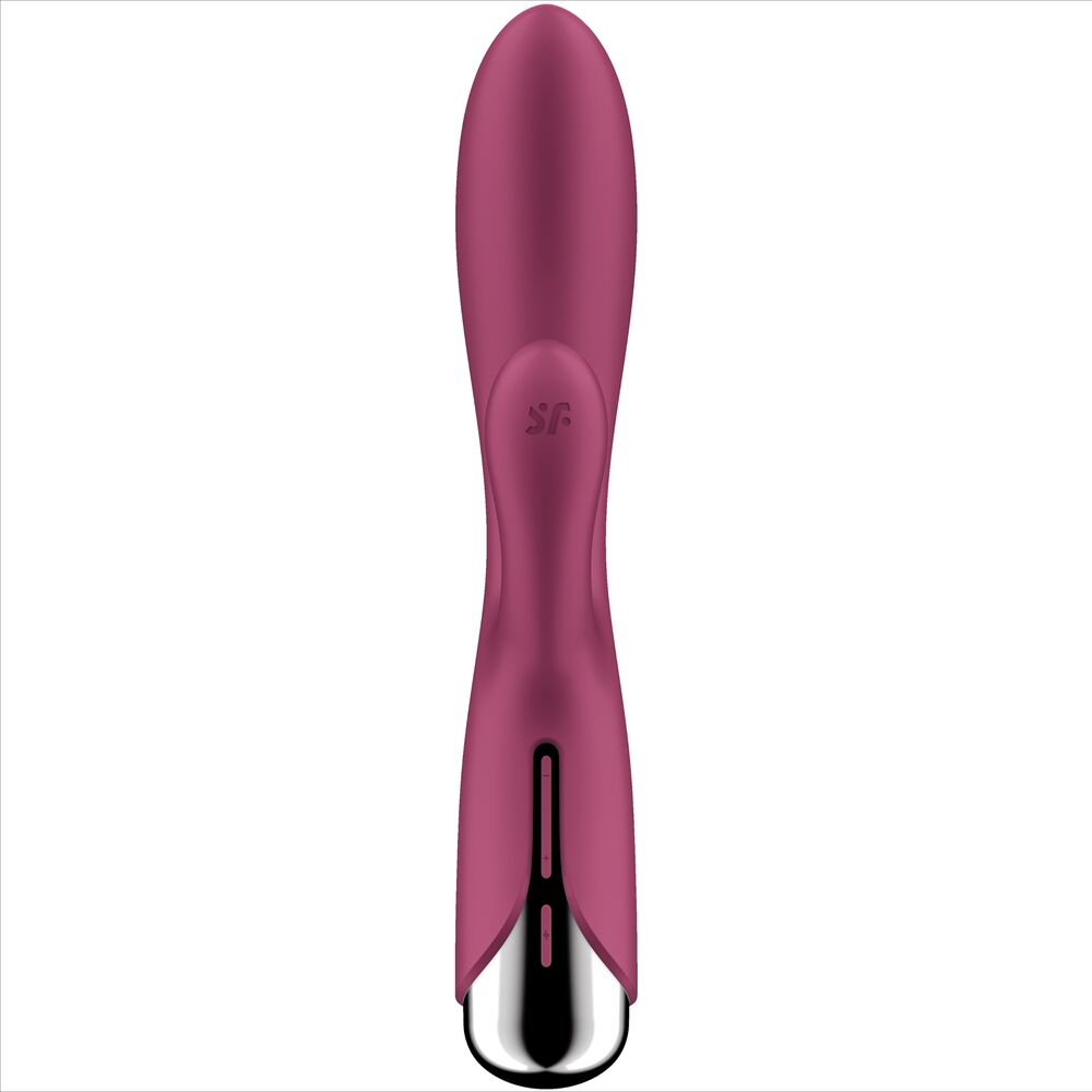 SATISFYER - SPINNING RABBIT 1 STIMOLAZIONE CLITORIDE E PUNTO G BLU - SATISFYER VIBRATOR | Lingerie Harness Boutique