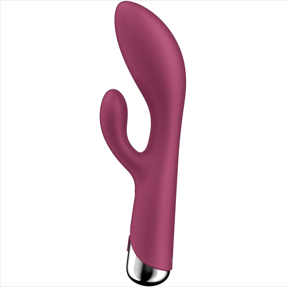 SATISFYER - SPINNING RABBIT 1 STIMOLAZIONE CLITORIDE E PUNTO G BLU - SATISFYER VIBRATOR | Lingerie Harness Boutique