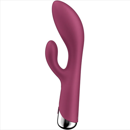 SATISFYER - SPINNING RABBIT 1 STIMOLAZIONE CLITORIDE E PUNTO G BLU - SATISFYER VIBRATOR | Lingerie Harness Boutique