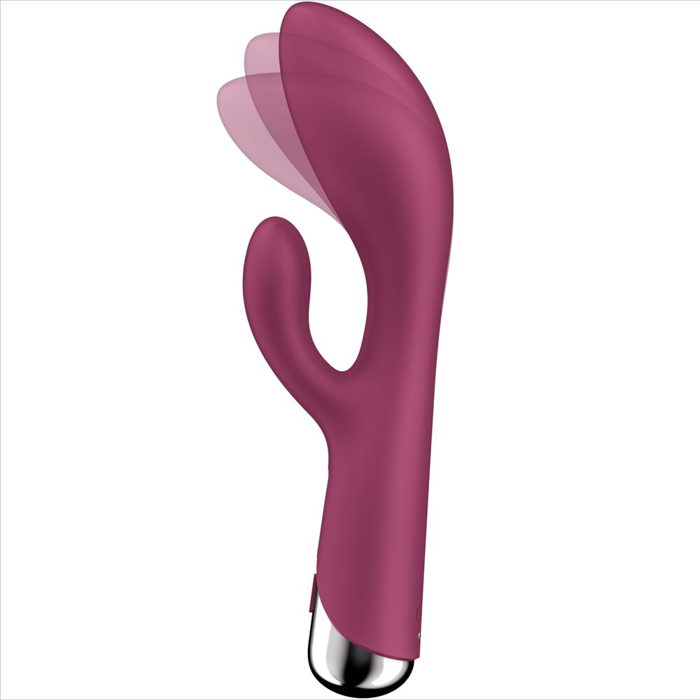 SATISFYER - SPINNING RABBIT 1 STIMOLAZIONE CLITORIDE E PUNTO G BLU - SATISFYER VIBRATOR | Lingerie Harness Boutique
