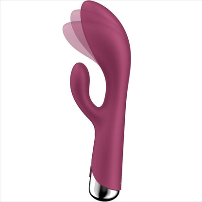 SATISFYER - SPINNING RABBIT 1 STIMOLAZIONE CLITORIDE E PUNTO G BLU - SATISFYER VIBRATOR | Lingerie Harness Boutique