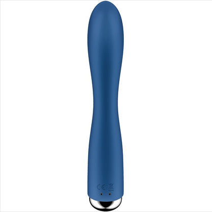 SATISFYER - SPINNING RABBIT 1 STIMOLAZIONE CLITORIDE E PUNTO G BLU - SATISFYER VIBRATOR | Lingerie Harness Boutique