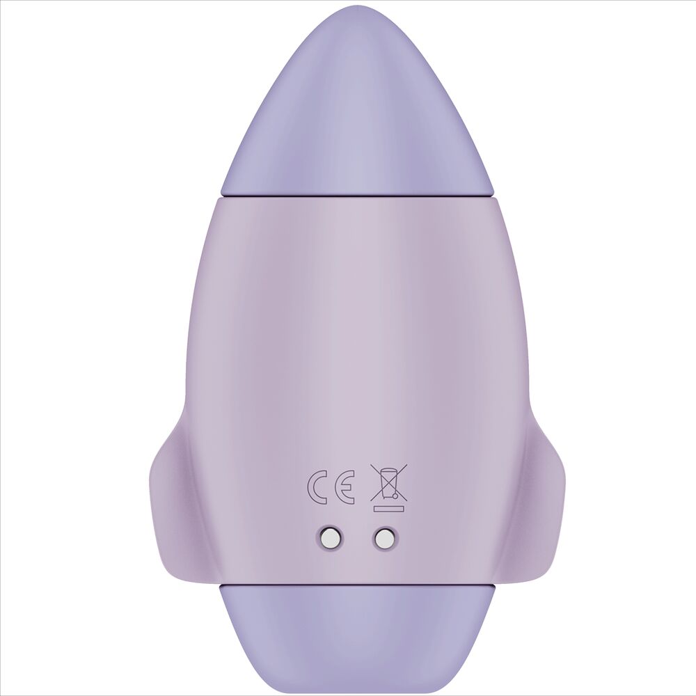 SATISFYER - MISSION CONTROL VIBRATORE PICCOLO BLU A DOPPIO IMPULSO - SATISFYER VIBRATOR | Lingerie Harness Boutique