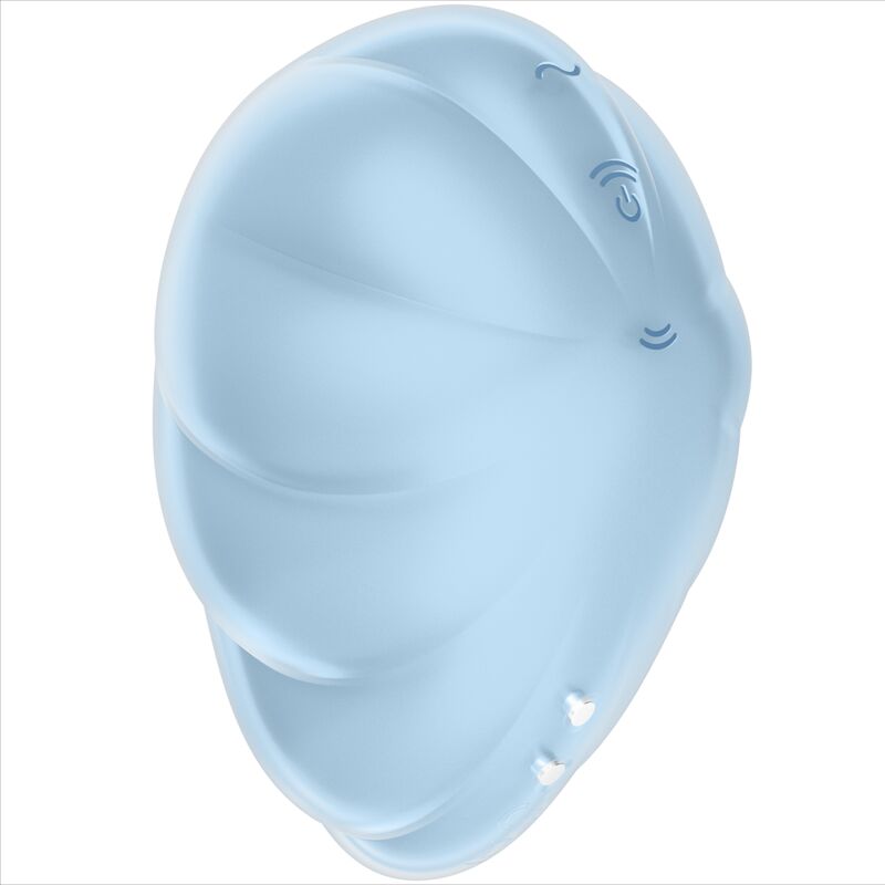 SATISFYER - VIBRATORE CLOUD DANCER BLU AIR PULSE - SATISFYER AIR PULSE | Lingerie Harness Boutique
