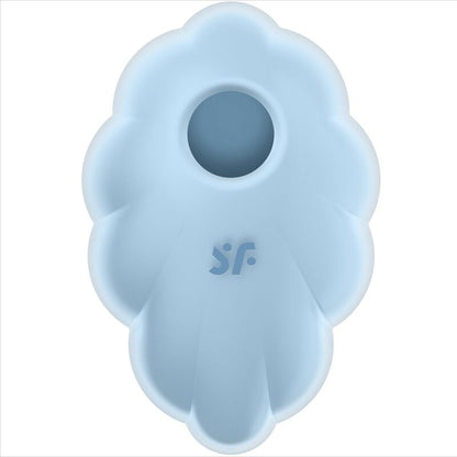 SATISFYER - VIBRATORE CLOUD DANCER BLU AIR PULSE - SATISFYER AIR PULSE | Lingerie Harness Boutique