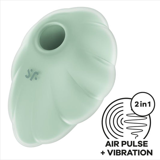 SATISFYER - VIBRATORE CLOUD DANCER BLU AIR PULSE - SATISFYER AIR PULSE | Lingerie Harness Boutique