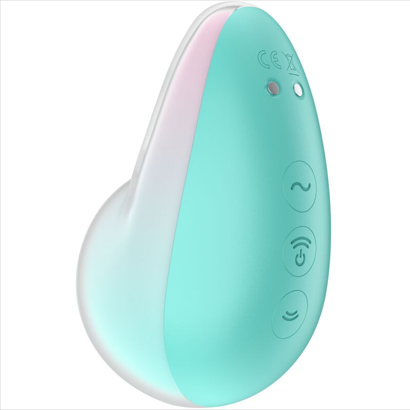 SATISFYER - STIMOLATORE PIXIE DUST BLUE AIR PLUSE - SATISFYER AIR PULSE | Lingerie Harness Boutique