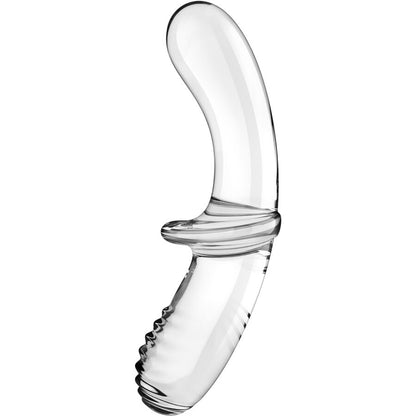 SATISFYER - DILDO DOPPIO CRISTALLO BLU - SATISFYER CRYSTAL | Lingerie Harness Boutique
