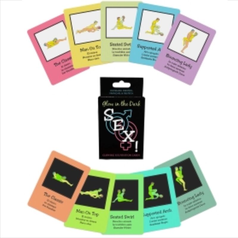 KHEPER GAMES - GIOCO DI CARTE SESSUALI PER PASSANTI NEL BUIO - KHEPER GAMES | Lingerie Harness Boutique
