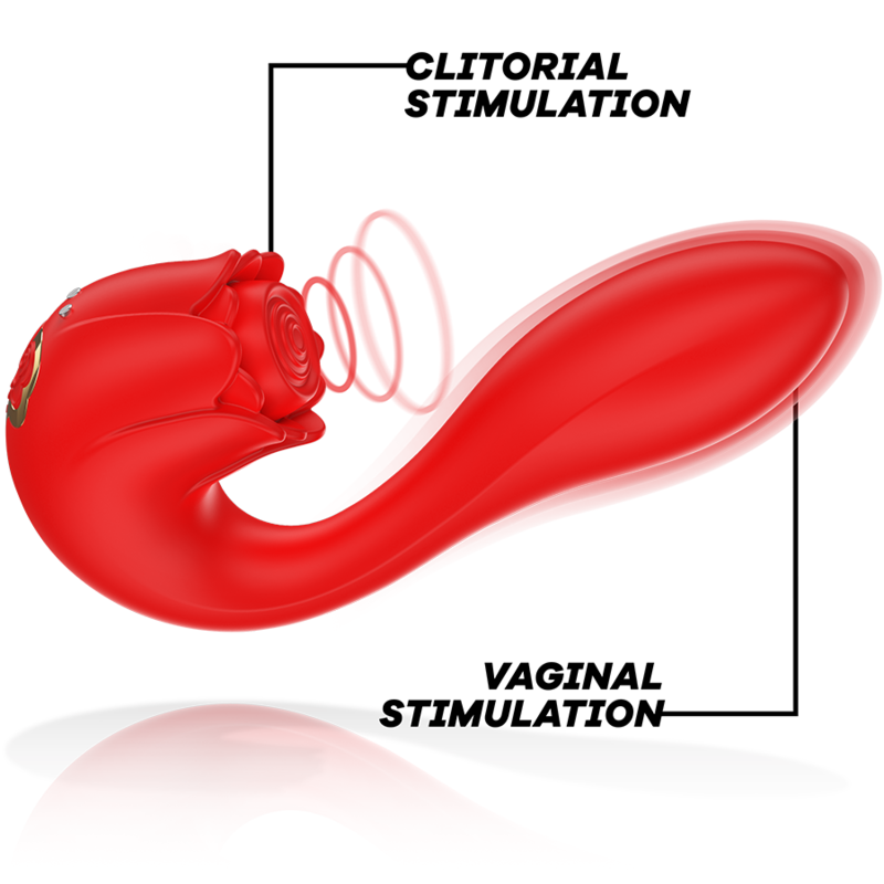 MIA - SELENA VIBRATING STIMULATOR + TAPPING RED