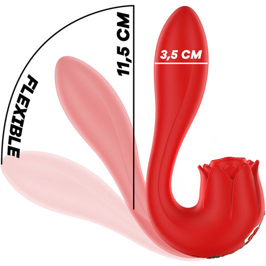 MIA - SELENA VIBRATING STIMULATOR + TAPPING RED