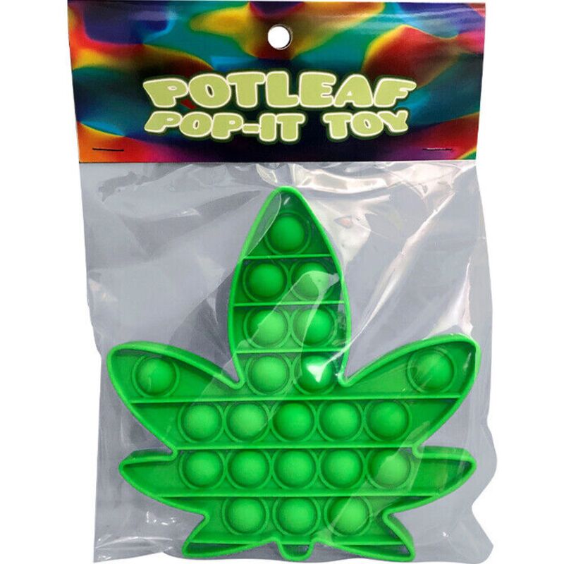 KHEPER GAMES - MARIJUANA POP-IT TOY POTLEAF