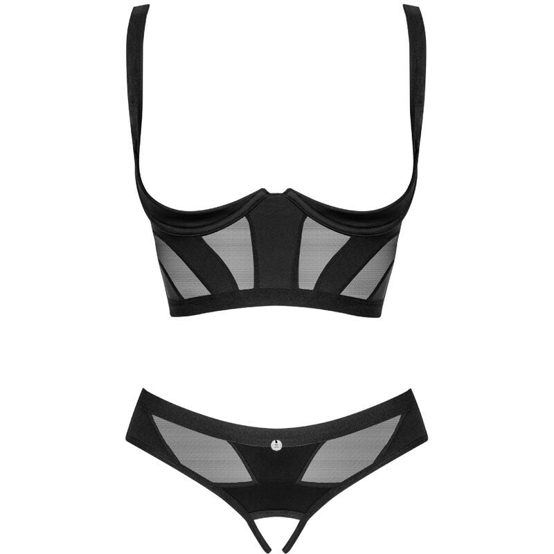 OBSESSIVE - CHIC AMORIA SET 2 PIECES CUPLESS XS/S